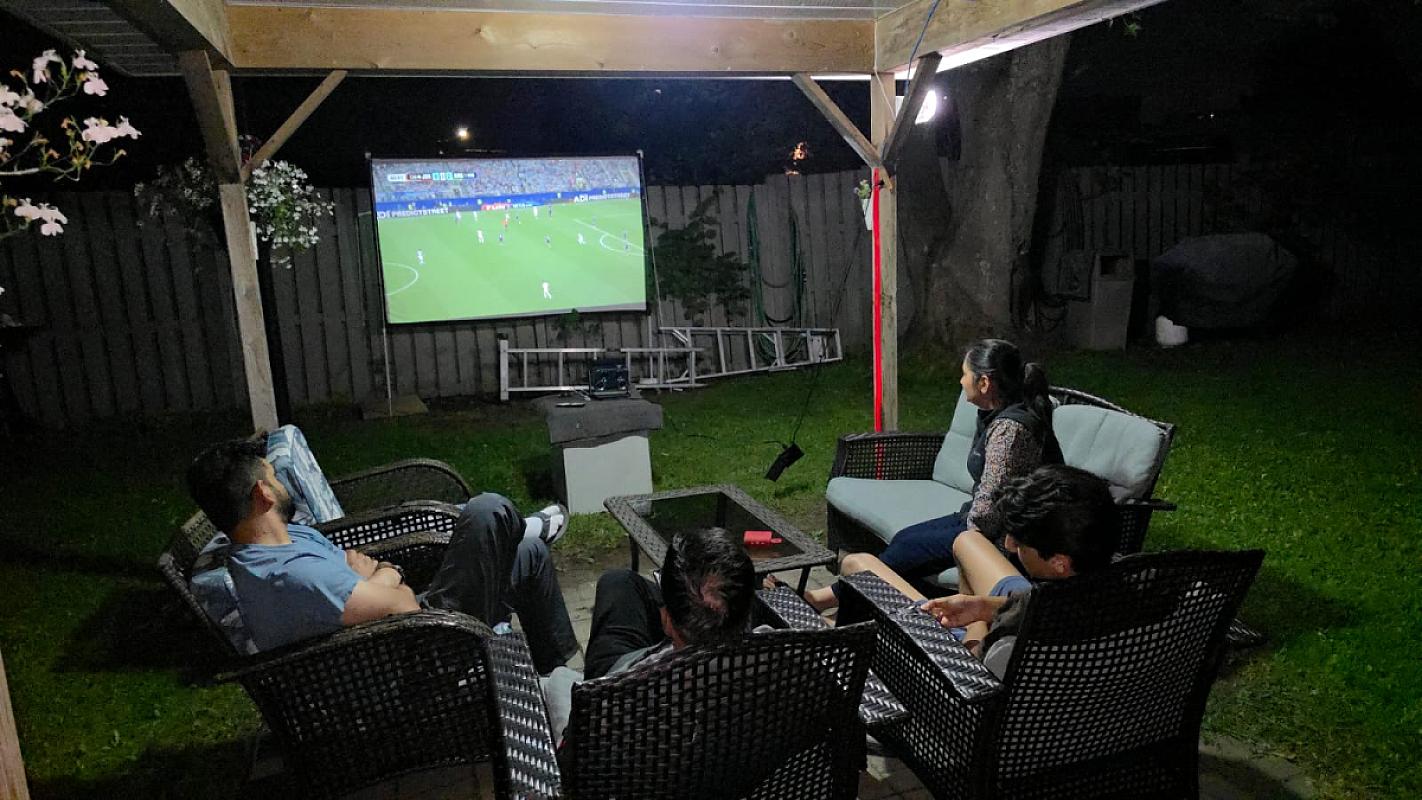 Patio Projector 1
