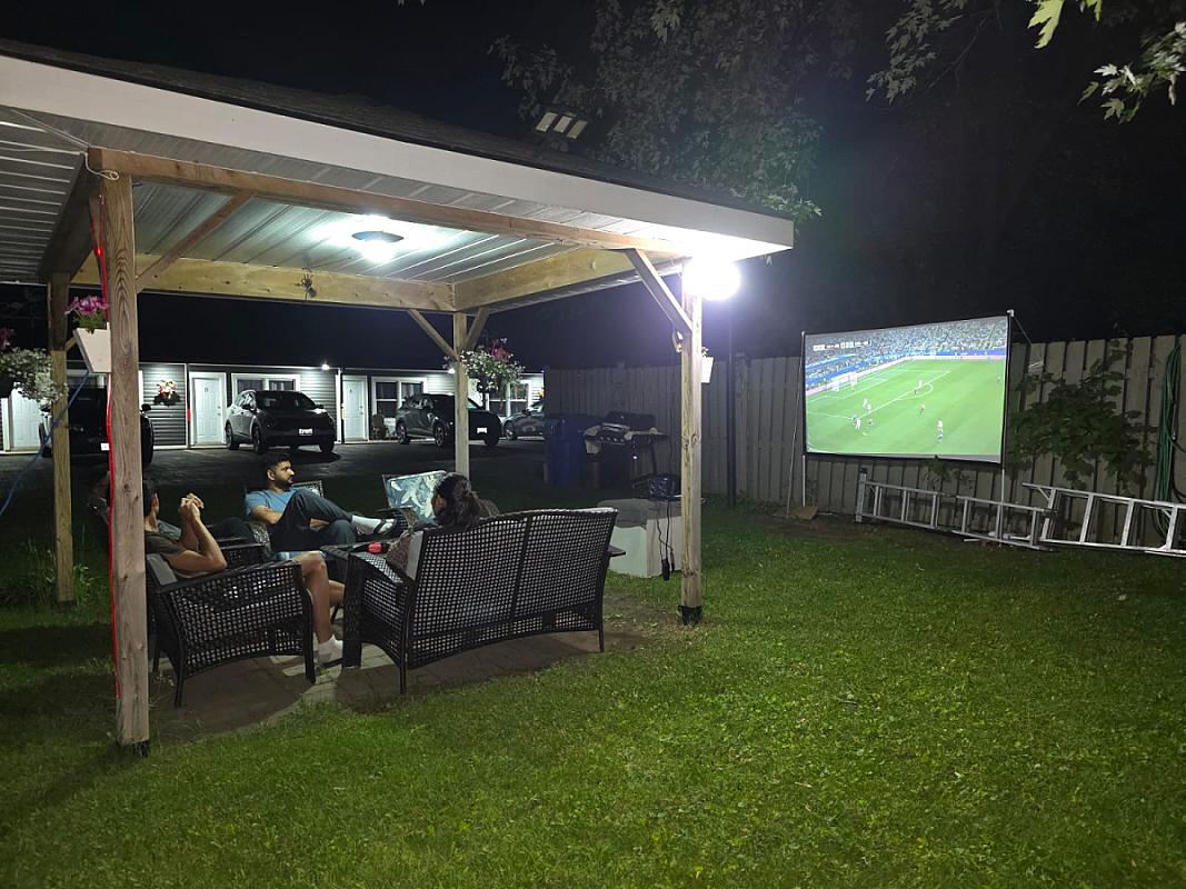 Patio Projector 2